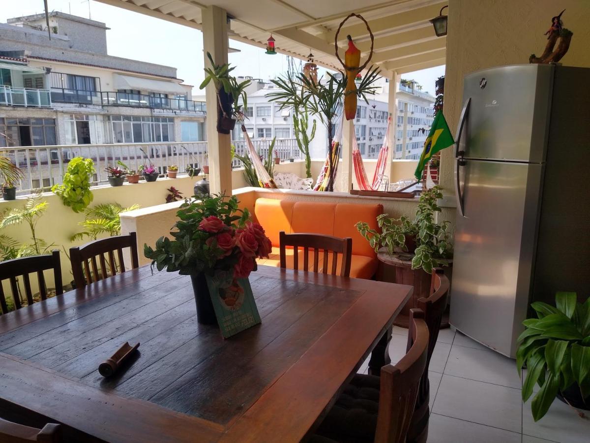Quarto Em Cobertura Com Vista Para O Mar 1 Rio de Janeiro Esterno foto